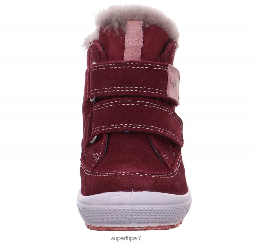 educación física Superfit bebés Groovy - bota con cierre de velcro Rosa rojo V06L24466 botas