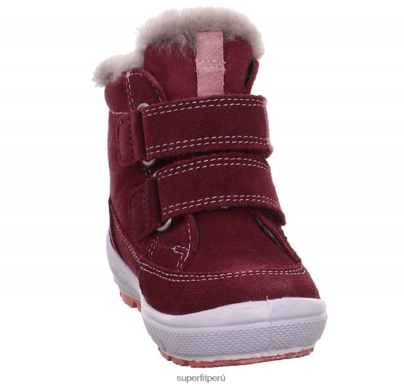 educación física Superfit bebés Groovy - bota con cierre de velcro Rosa rojo V06L24466 botas
