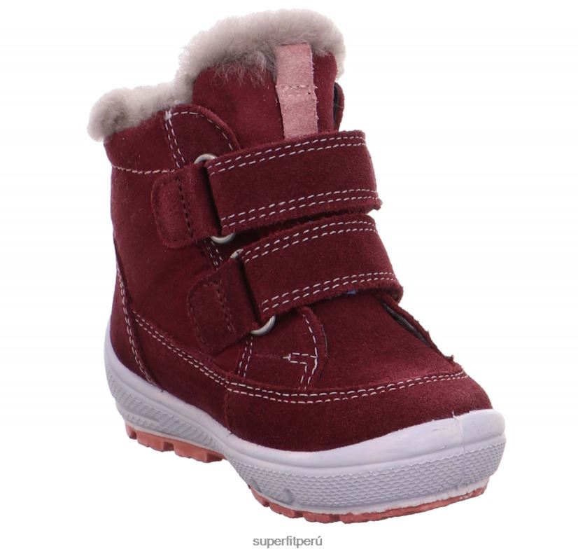 educación física Superfit bebés Groovy - bota con cierre de velcro Rosa rojo V06L24466 botas