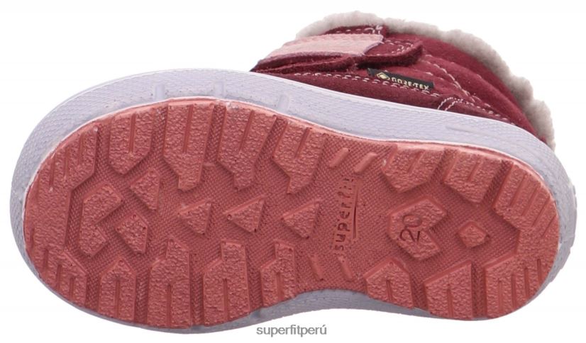 educación física Superfit bebés Groovy - bota con cierre de velcro Rosa rojo V06L24466 botas
