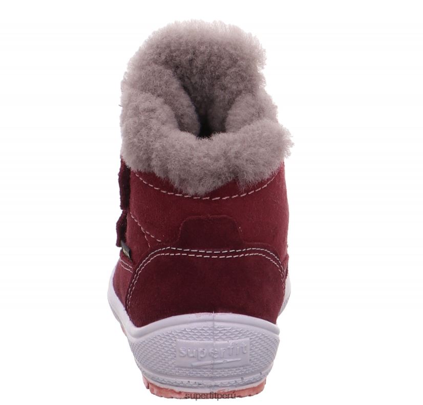 educación física Superfit bebés Groovy - bota con cierre de velcro Rosa rojo V06L24466 botas