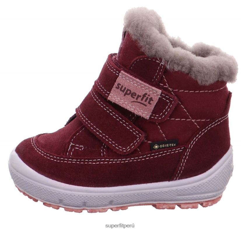 educación física Superfit bebés Groovy - bota con cierre de velcro Rosa rojo V06L24466 botas
