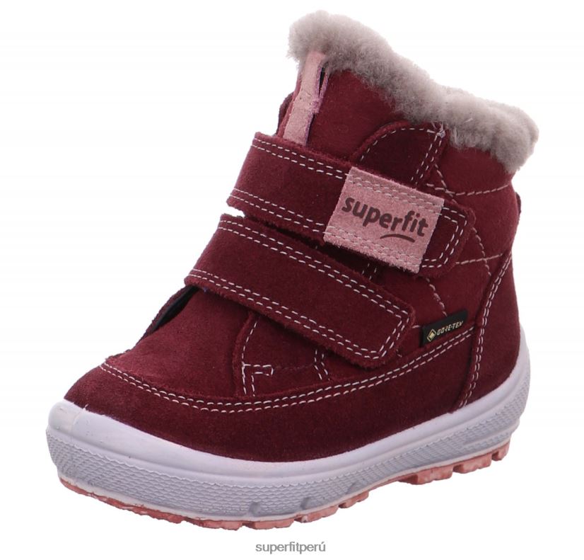 educación física Superfit bebés Groovy - bota con cierre de velcro Rosa rojo V06L24466 botas