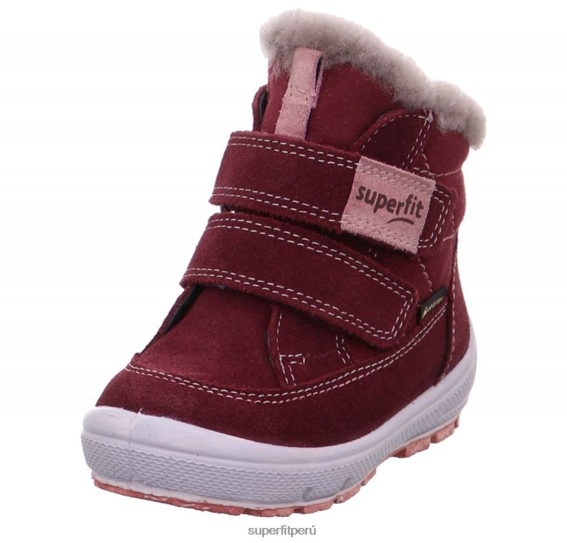 educación física Superfit bebés Groovy - bota con cierre de velcro Rosa rojo V06L24466 botas