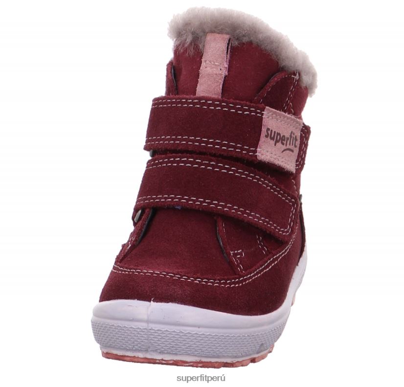 educación física Superfit bebés Groovy - bota con cierre de velcro Rosa rojo V06L24466 botas