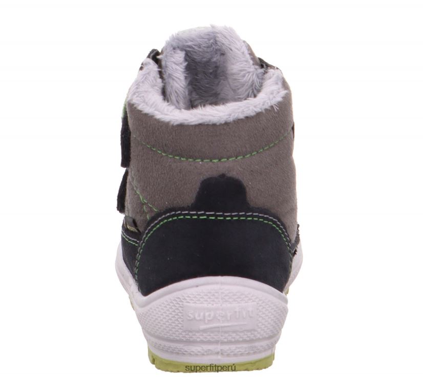 educación física Superfit bebés Groovy - bota con cierre de velcro Verde gris V06L24448 botas