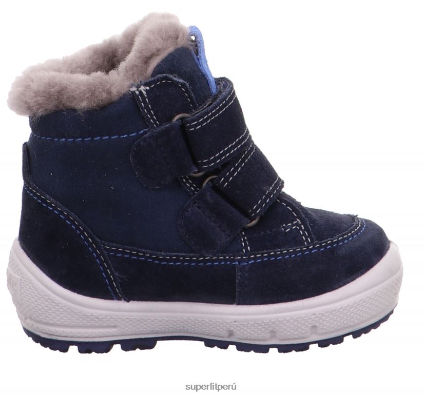 educación física Superfit bebés Groovy - bota con cierre de velcro azul V06L24439 botas