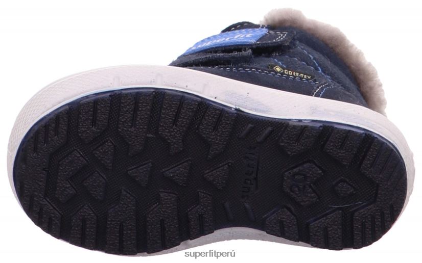 educación física Superfit bebés Groovy - bota con cierre de velcro azul V06L24439 botas