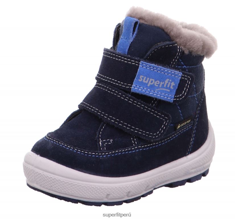 educación física Superfit bebés Groovy - bota con cierre de velcro azul V06L24439 botas