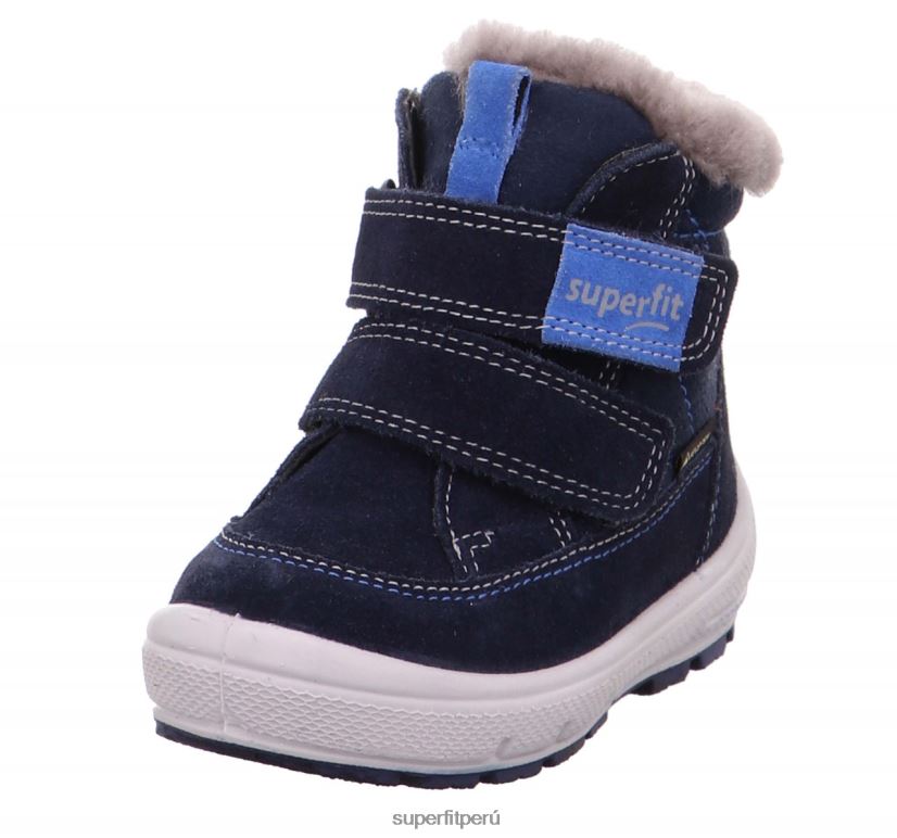 educación física Superfit bebés Groovy - bota con cierre de velcro azul V06L24439 botas