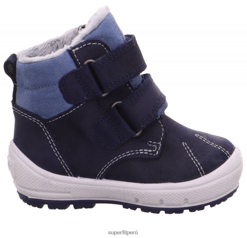 educación física Superfit bebés Groovy - bota con cierre de velcro azul V06L24462 botas