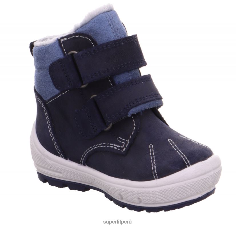 educación física Superfit bebés Groovy - bota con cierre de velcro azul V06L24462 botas
