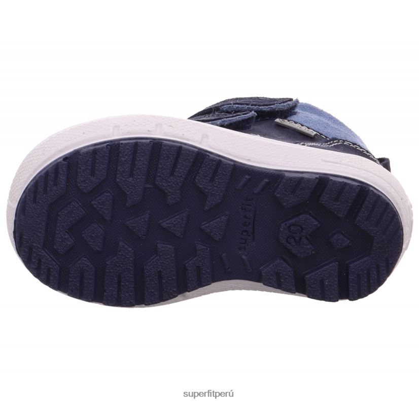 educación física Superfit bebés Groovy - bota con cierre de velcro azul V06L24462 botas
