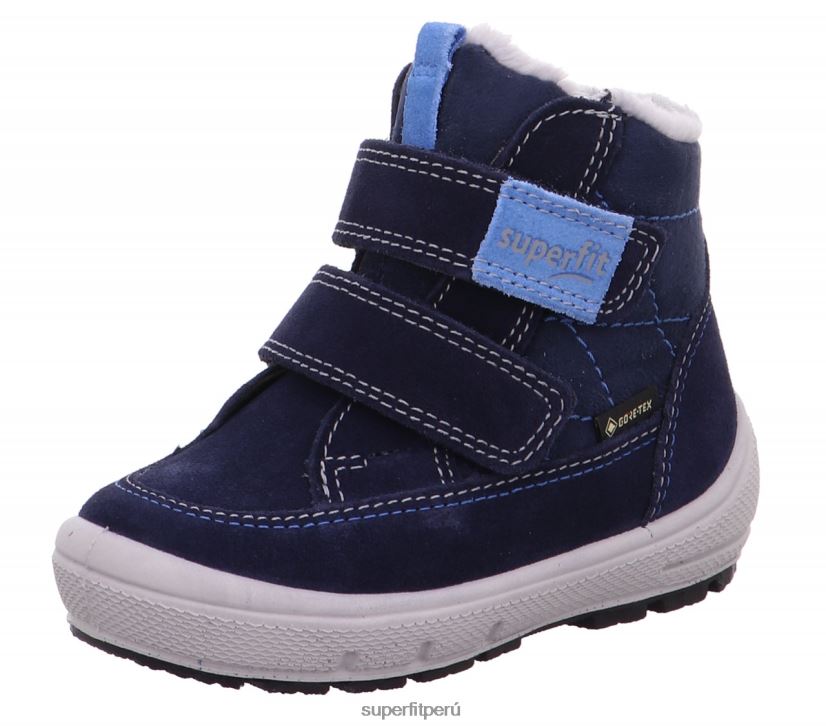 educación física Superfit bebés Groovy - bota con cierre de velcro azul V06L24491 botas