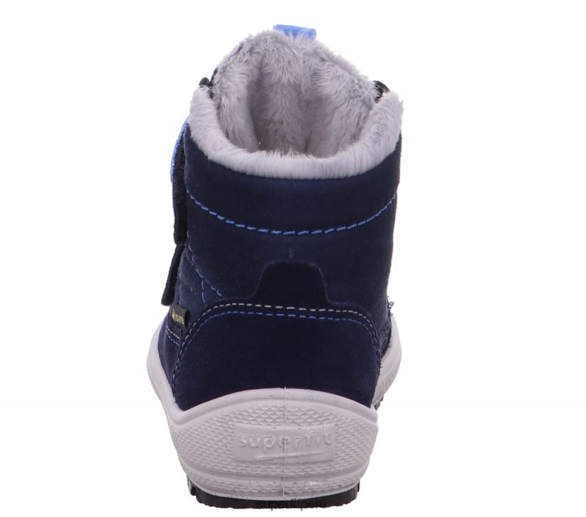 educación física Superfit bebés Groovy - bota con cierre de velcro azul V06L24491 botas