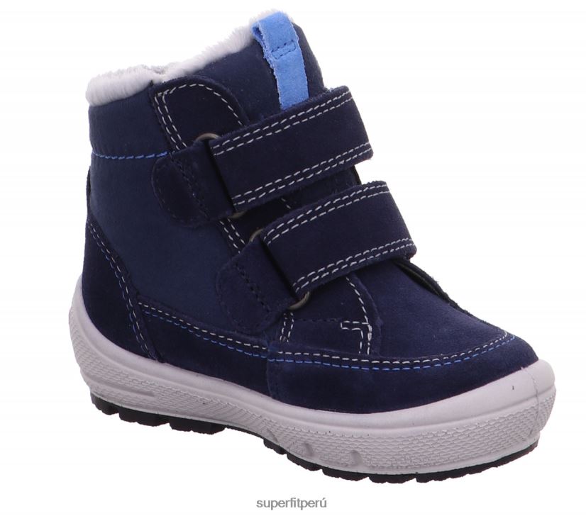 educación física Superfit bebés Groovy - bota con cierre de velcro azul V06L24491 botas