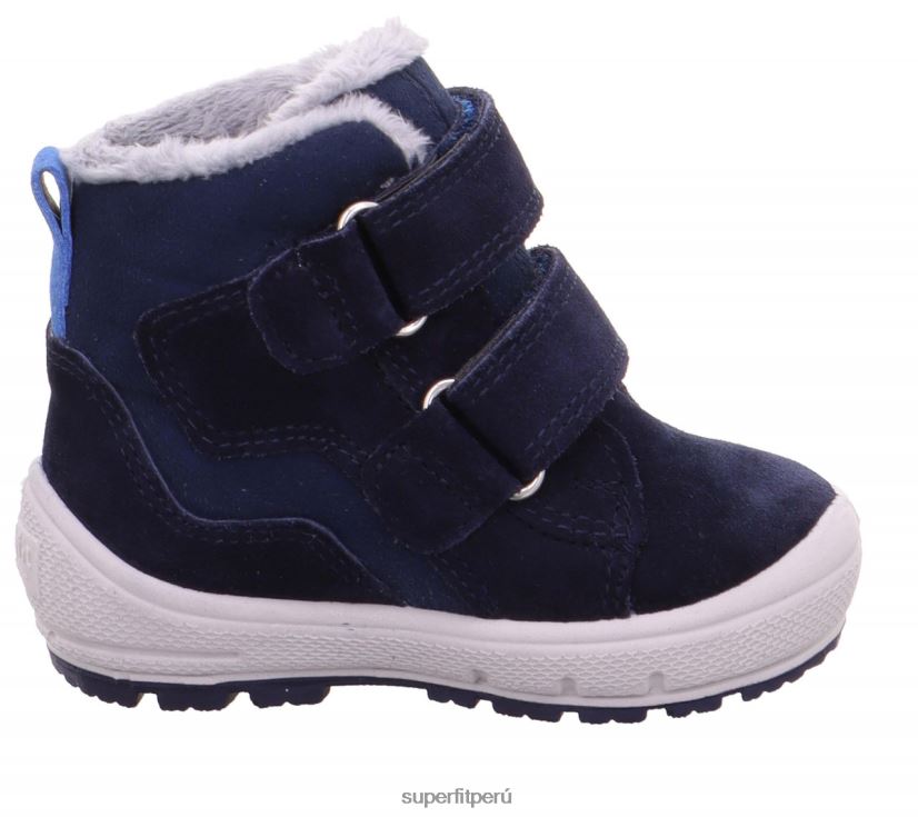 educación física Superfit bebés Groovy - bota con cierre de velcro azul/azul claro V06L24455 botas