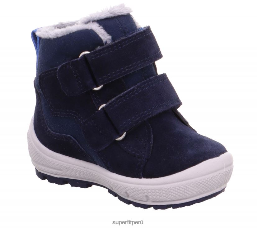 educación física Superfit bebés Groovy - bota con cierre de velcro azul/azul claro V06L24455 botas