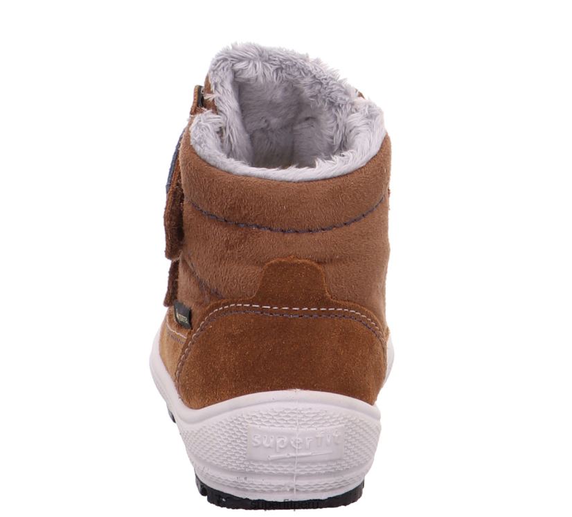 educación física Superfit bebés Groovy - bota con cierre de velcro marrón/azul V06L24473 botas