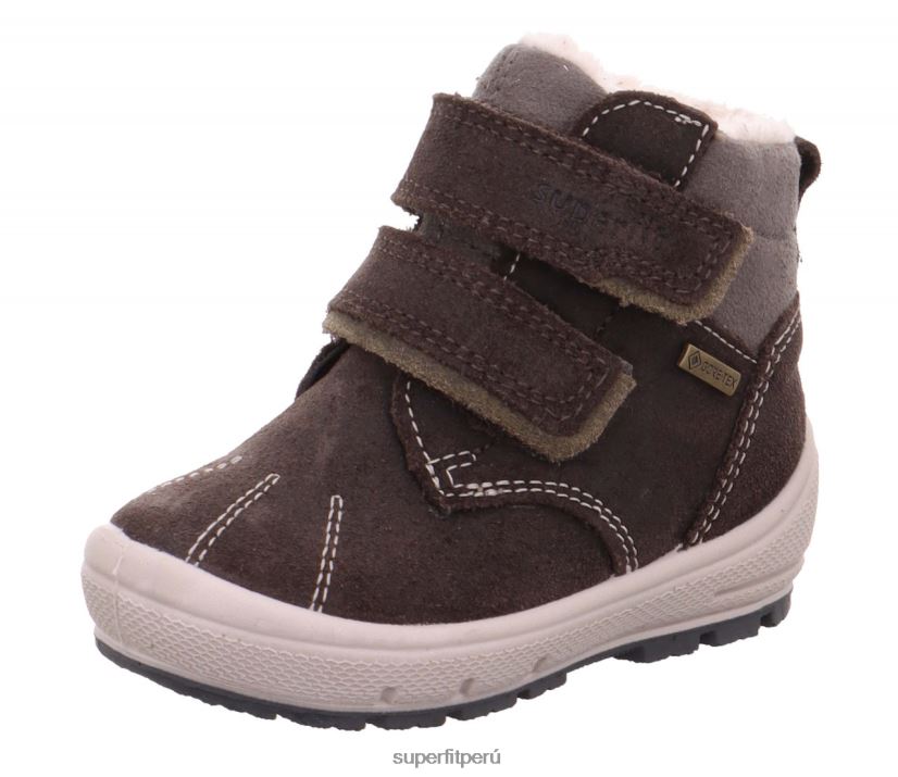 educación física Superfit bebés Groovy - bota con cierre de velcro marrón gris V06L24470 botas
