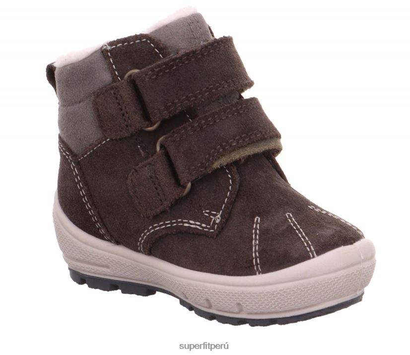 educación física Superfit bebés Groovy - bota con cierre de velcro marrón gris V06L24470 botas