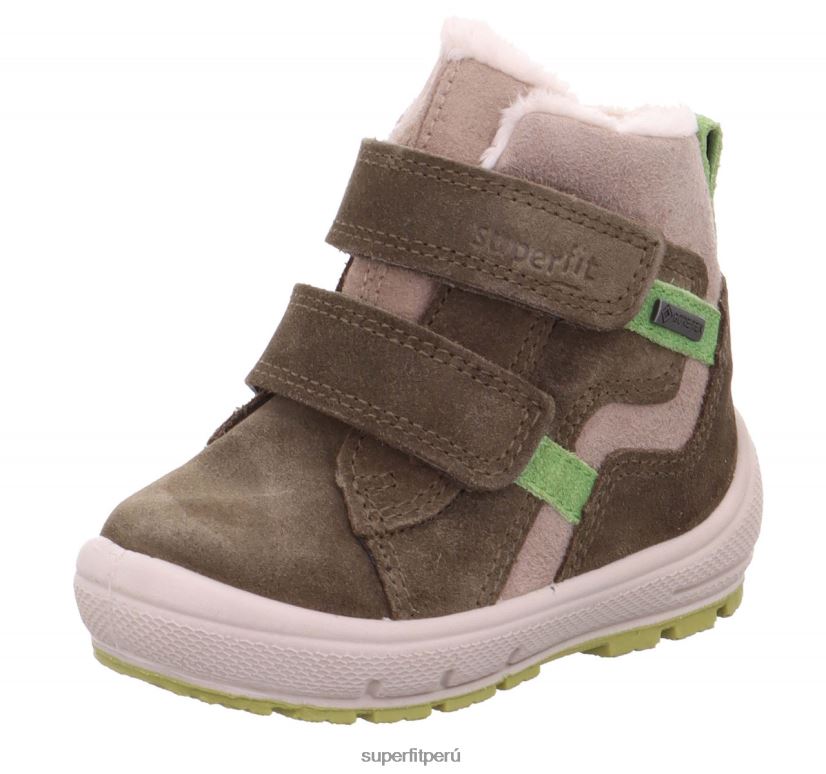 educación física Superfit bebés Groovy - bota con cierre de velcro verde V06L24490 botas