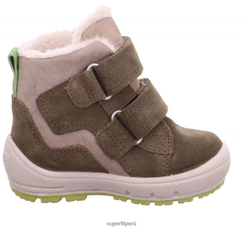 educación física Superfit bebés Groovy - bota con cierre de velcro verde V06L24490 botas