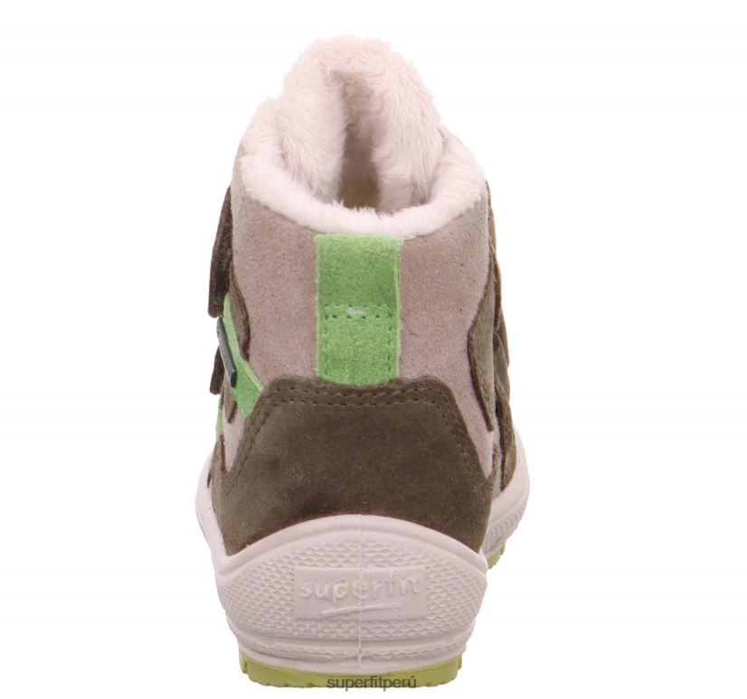 educación física Superfit bebés Groovy - bota con cierre de velcro verde V06L24490 botas