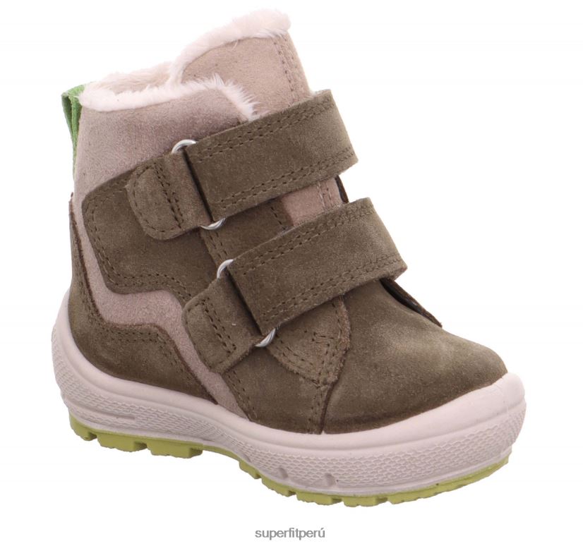 educación física Superfit bebés Groovy - bota con cierre de velcro verde V06L24490 botas