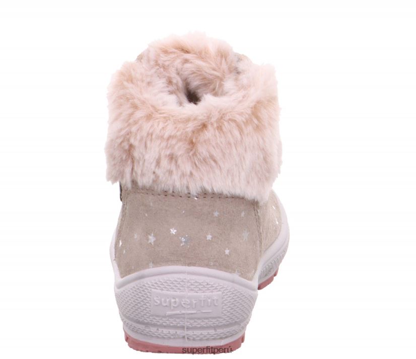 educación física Superfit bebés Groovy - bota con cordones beige V06L24465 botas