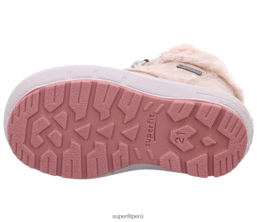 educación física Superfit bebés Groovy - bota con cordones beige V06L24465 botas