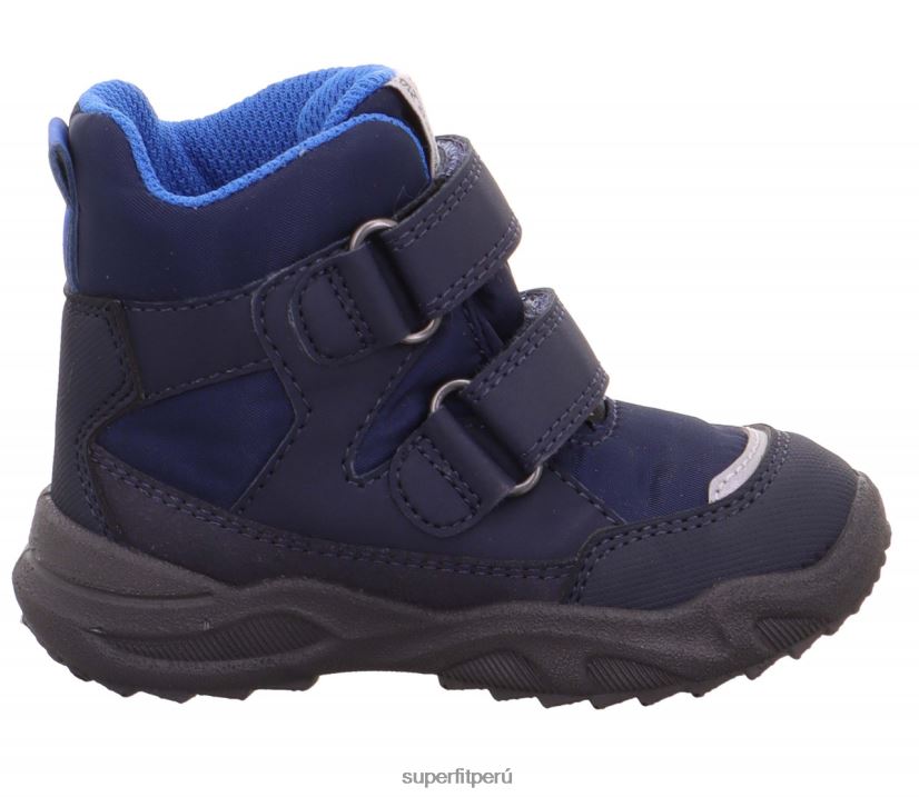 educación física Superfit bebés glaciar - bota con cierre de velcro azul V06L24438 botas
