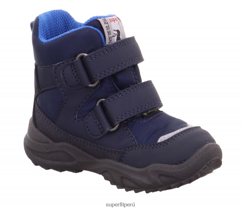 educación física Superfit bebés glaciar - bota con cierre de velcro azul V06L24438 botas