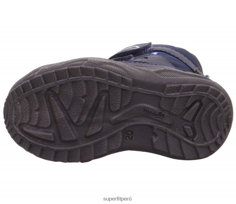 educación física Superfit bebés glaciar - bota con cierre de velcro azul V06L24438 botas