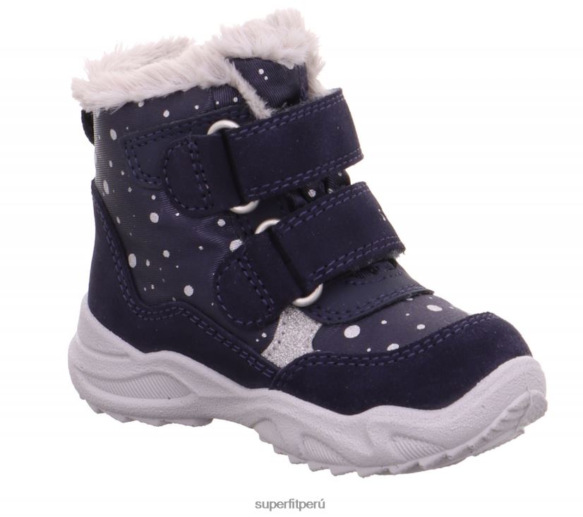 educación física Superfit bebés glaciar - bota con cierre de velcro azul V06L24441 botas
