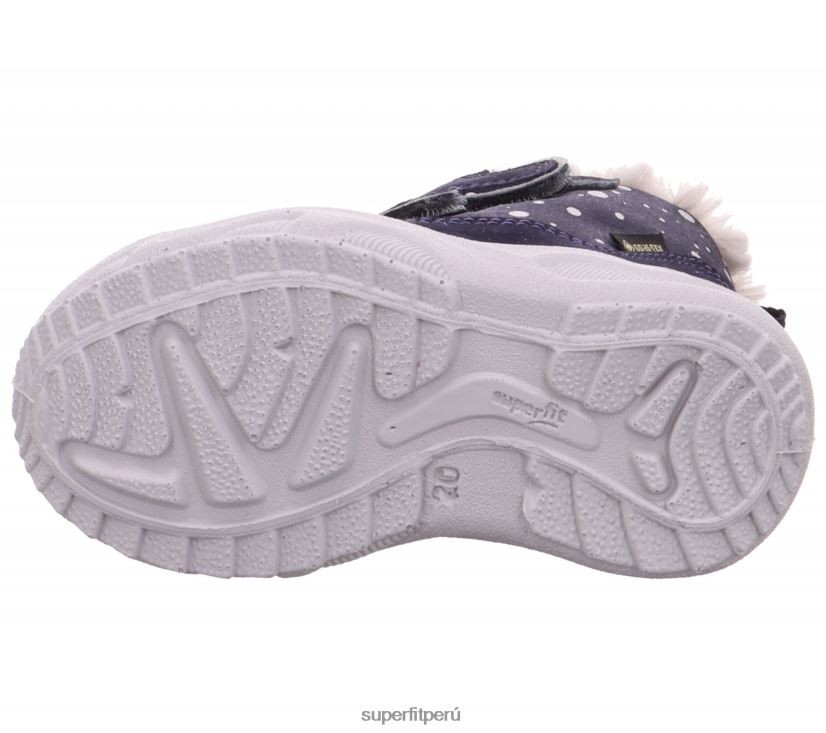 educación física Superfit bebés glaciar - bota con cierre de velcro azul V06L24441 botas