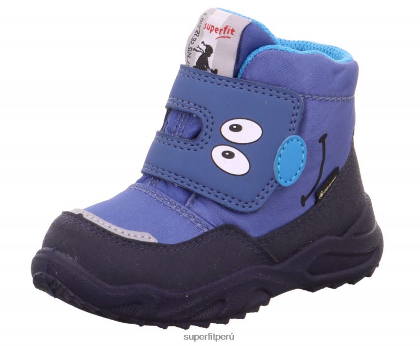 educación física Superfit bebés glaciar - bota con cierre de velcro azul/turquesa V06L24436 botas