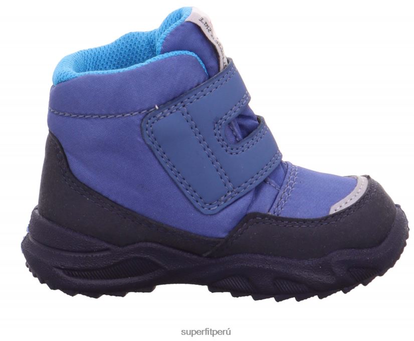 educación física Superfit bebés glaciar - bota con cierre de velcro azul/turquesa V06L24436 botas