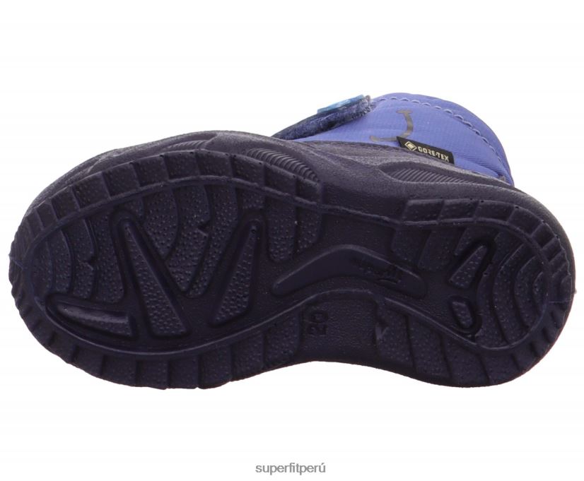 educación física Superfit bebés glaciar - bota con cierre de velcro azul/turquesa V06L24436 botas