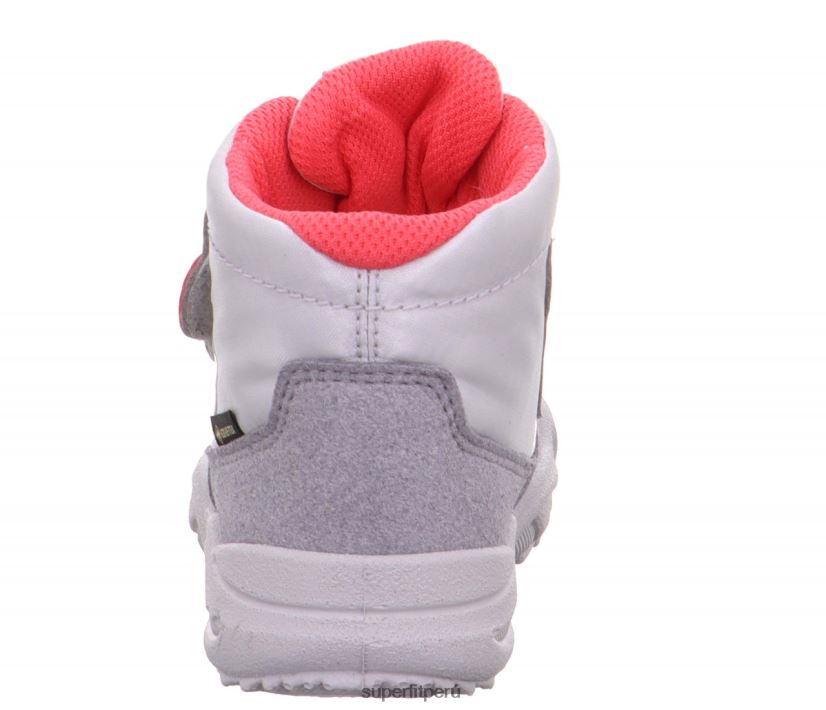 educación física Superfit bebés glaciar - bota con cierre de velcro gris claro/rosa V06L24467 botas
