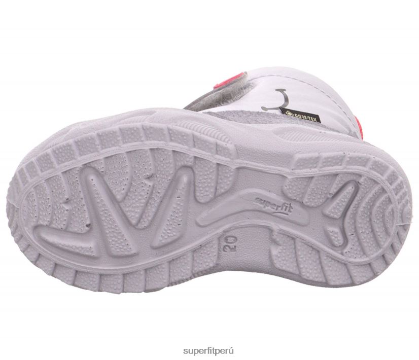 educación física Superfit bebés glaciar - bota con cierre de velcro gris claro/rosa V06L24467 botas
