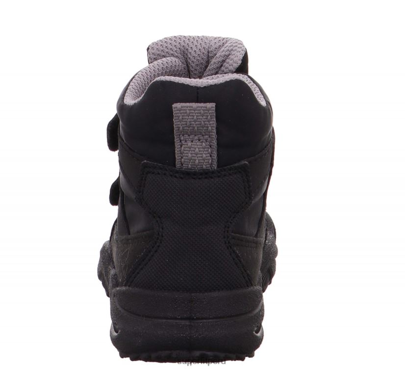 educación física Superfit bebés glaciar - bota con cierre de velcro negro/gris claro V06L24472 botas