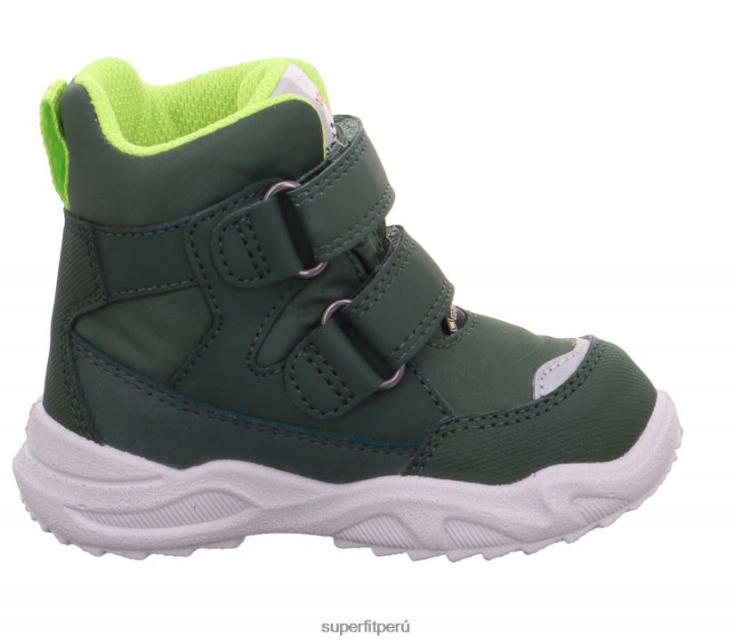 educación física Superfit bebés glaciar - bota con cierre de velcro verde/verde claro V06L24483 botas
