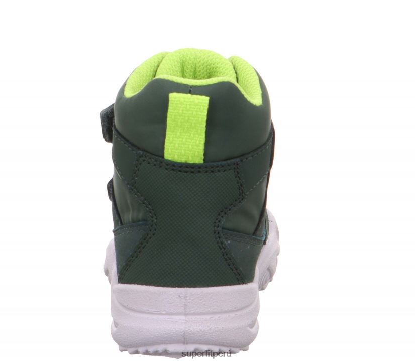 educación física Superfit bebés glaciar - bota con cierre de velcro verde/verde claro V06L24483 botas