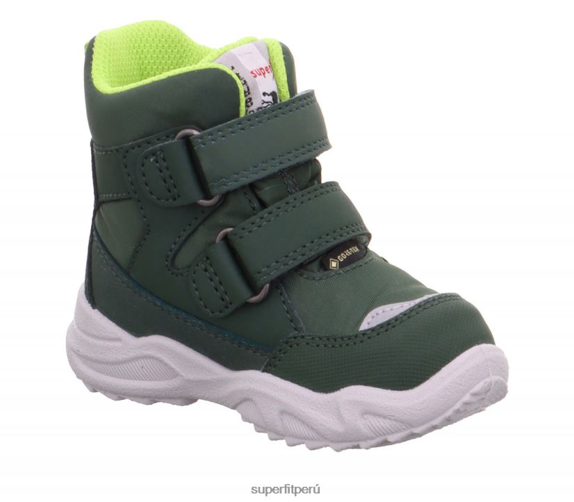 educación física Superfit bebés glaciar - bota con cierre de velcro verde/verde claro V06L24483 botas