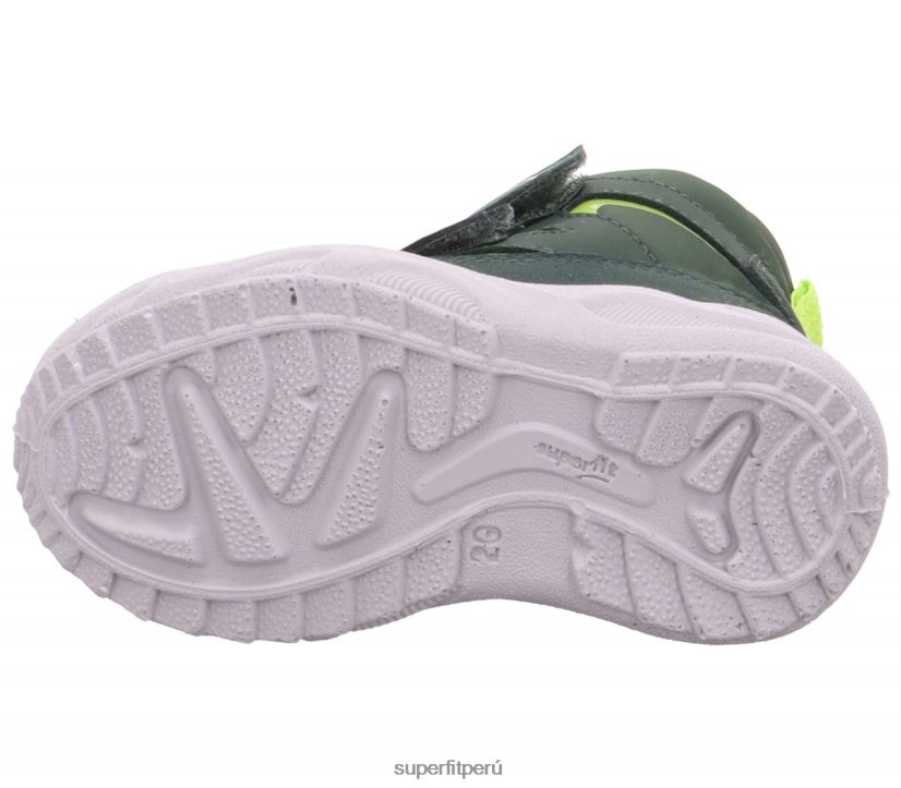 educación física Superfit bebés glaciar - bota con cierre de velcro verde/verde claro V06L24483 botas