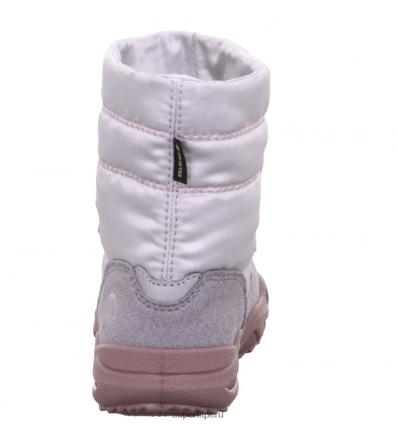educación física Superfit bebés glaciar - bota con cordones gris claro/morado V06L24498 botas