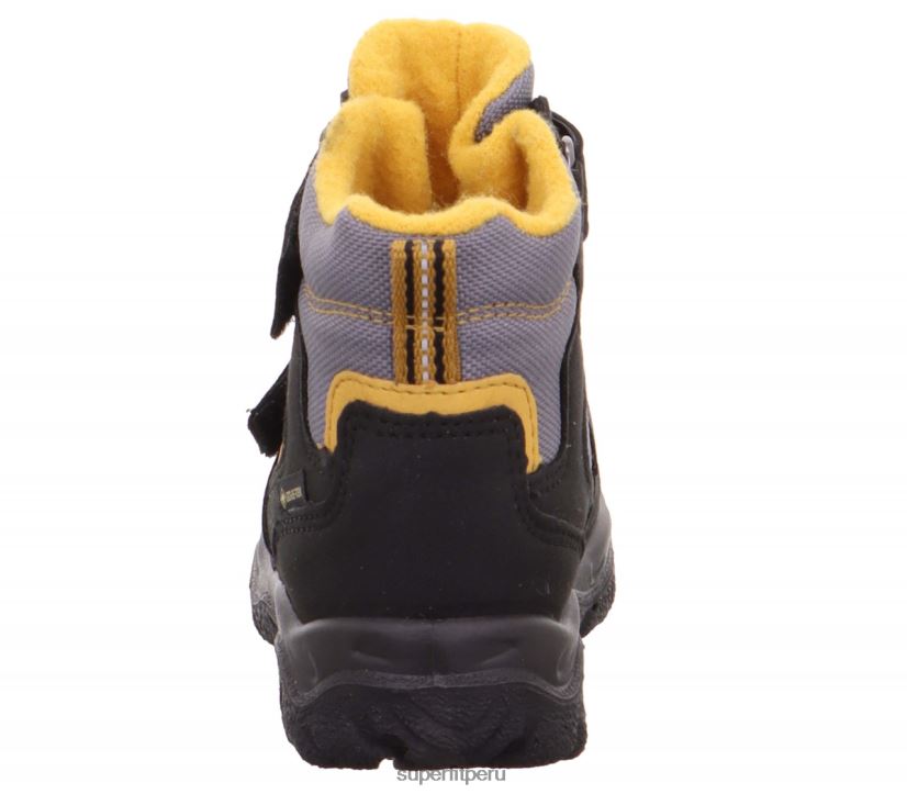 educación física Superfit bebés husky1 - bota con cierre de velcro amarillo negro V06L24454 botas