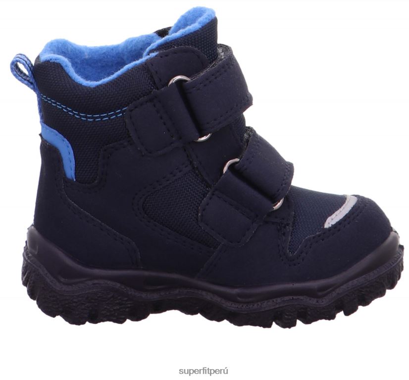 educación física Superfit bebés husky1 - bota con cierre de velcro azul V06L24457 botas