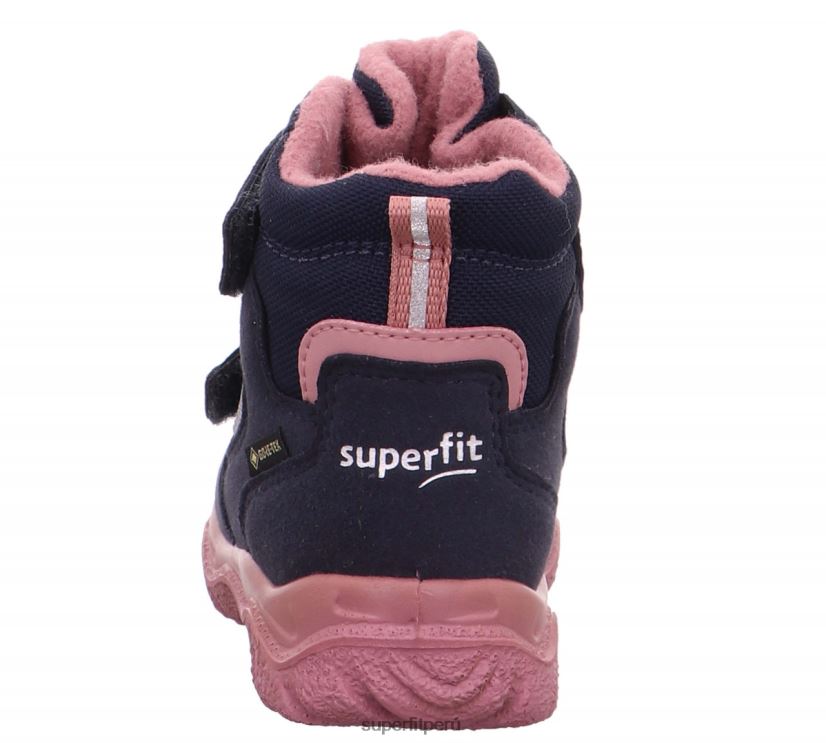 educación física Superfit bebés husky1 - bota con cierre de velcro azul rosado V06L24496 botas
